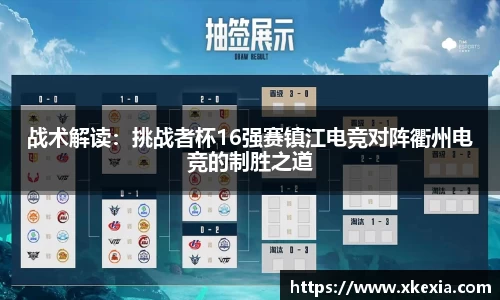战术解读：挑战者杯16强赛镇江电竞对阵衢州电竞的制胜之道